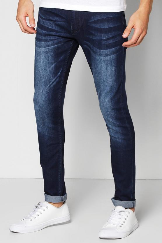 Skinny Stretch Mid Wash Jeans